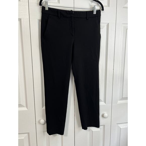 Theory Treeca 2 cropped wool-blend slim-leg pants - Picture 2 of 6